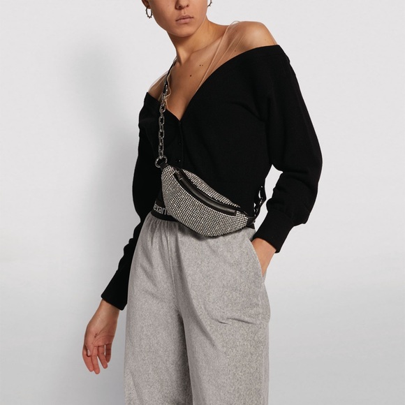 Alexander Wang Attica rhinestone crossbody bag - Picture 10 of 10